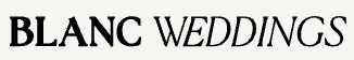 Blanc Weddings logo